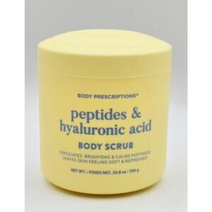 Body Prescriptions Peptides & Hyaluronic Acid BODY SCRUB- 20.8 oz